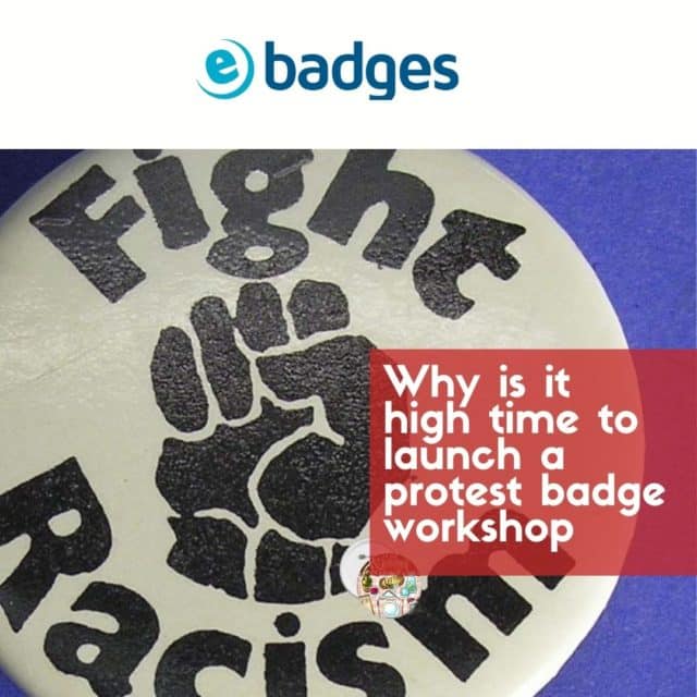 protest badges